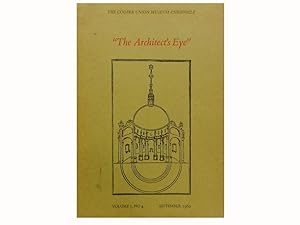 The Cooper Union Museum Chronicle Vol 3 No 4 September 1962: The Architect's Eye