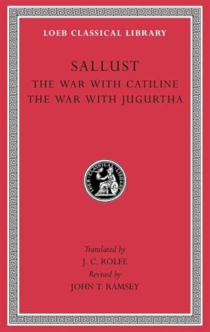 Imagen del vendedor de War With Catiline/ The War With Jugurtha a la venta por GreatBookPrices