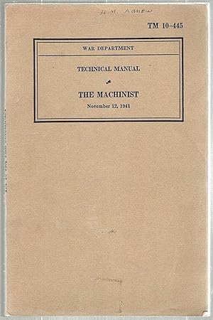 Machinist; Technical Manual