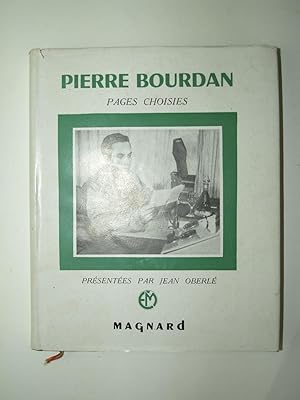 Imagen del vendedor de Pages choisies. a la venta por Librairie Aubry