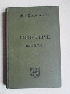Bild des Verkufers fr Lord Clive (Pitt Press Series) zum Verkauf von Buybyebooks