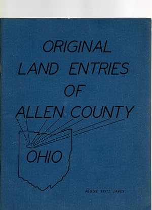 Seller image for Original Land Entries of Allen County, Ohio for sale by McCormick Books
