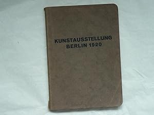 - Kunstausstellung Berlin 1920. Abteilung des Vereins Berliner Künstler, mit Düsseldorfer Künstle...