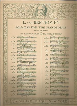 Bild des Verkufers fr Sonata 14, Op. 27, No. 2; Sonata quasi una Fantasia (Sonatas for the Pianoforte) zum Verkauf von Bookfeathers, LLC