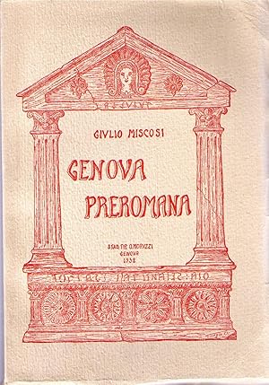 Seller image for Genova preromana for sale by AU SOLEIL D'OR Studio Bibliografico