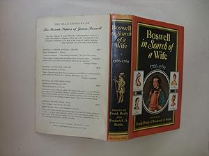 Seller image for Boswell in Search of a Wife 1766 - 1769 for sale by Oisamot Books