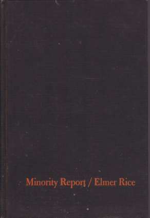 Bild des Verkufers fr MINORITY REPORT zum Verkauf von Complete Traveller Antiquarian Bookstore