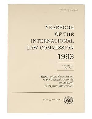 Image du vendeur pour Yearbook of the International Law Commission 1993. Volume II, Part Two mis en vente par The Lawbook Exchange, Ltd., ABAA  ILAB