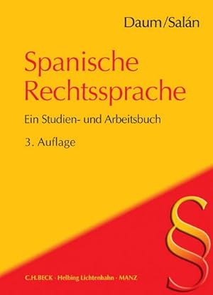 Seller image for Einfhrung in die spanische Rechtssprache for sale by BuchWeltWeit Ludwig Meier e.K.