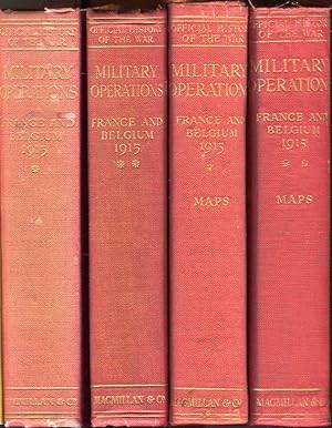 Military Operations France and Belgium, 1915 (2 text + 2 map volumes w/2 addendas): Vol. 1, Winte...