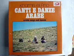 Khamis El Fino  Canti E Danze Arabe (Arabic Song And Dances) Vinyl Lp