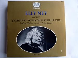 Brahms*, Elly Ney, Berliner Philharmoniker Max Fiedler ? Klavierkonzert Nr. 2 B-dur vinyl LP