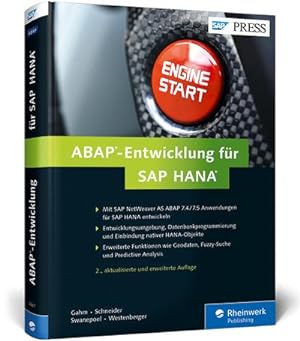 Bild des Verkufers fr ABAP-Entwicklung fr SAP HANA zum Verkauf von AHA-BUCH GmbH