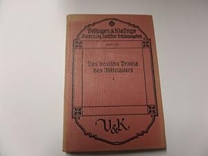 Bild des Verkufers fr Das deutsche Drama des Mittelalters 1 zum Verkauf von Gerald Wollermann