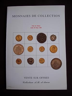 Monnaies de collection 1989