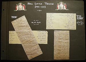 Seller image for 1936 - 1937 Hull Little Theatre Ephemera Including Photographs, Reviews and Cast Lists for sale by Certain Books, ABAA