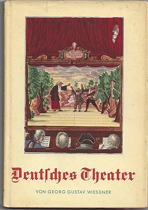 Seller image for Deutsches Theater als Darstellung deutschen Wesens. for sale by Versandantiquariat Alraune