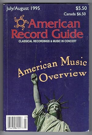 Immagine del venditore per American Record Guide - July / August 1995 - Vol.58, No.4 venduto da Cameron-Wolfe Booksellers