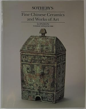 Fine Chinese Ceramics and Works of Art: London Tuesday 12th June 1990