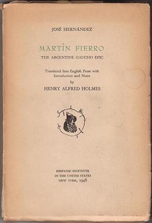 Martín Fierro: The Argentine Gaucho Epic