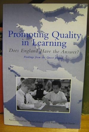 Imagen del vendedor de Promoting Quality in Learning: Does England Have the Answer? a la venta por PsychoBabel & Skoob Books