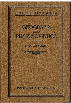 Bild des Verkufers fr GEOGRAFIA DE LA RUSIA SOVIETICA II zum Verkauf von ALZOFORA LIBROS