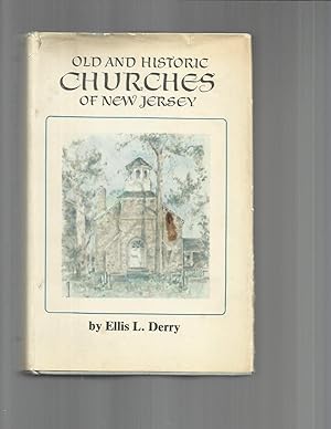 Image du vendeur pour OLD AND HISTORIC CHURCHES OF NEW JERSEY. With Pastel Illustrations By Michael A. Gullace. mis en vente par Chris Fessler, Bookseller
