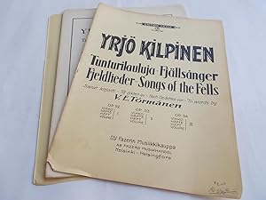 Image du vendeur pour Tunturilauluja / Fjallsanger / Fjeldlieder / Songs of the Fells: Op. Opus 54 (Sheet Music) mis en vente par Bloomsbury Books
