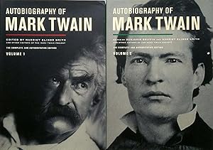 Seller image for Autobiography of Mark Twain: The Complete and Authoritative Edition, Volumes 1 and 2 for sale by Shoestring Collectibooks