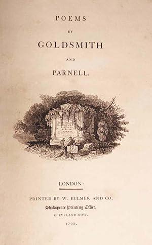 Poems by Goldsmith and Parnell -- WITH A SUITE OF SEPARATELY PRINTED CUTS FROM THE 1804 EDITION