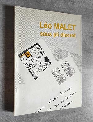 Imagen del vendedor de LEO MALET sous pli discret. a la venta por Librairie Pique-Puces