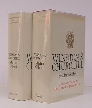 Seller image for Winston S. Churchill. Companion Volume III Parts 1 and 2. [The Official Biography. Complete Set of Companion Parts to Volume Three]. NEAR FINE SET IN UNCLIPPED DUSTWRAPPERS for sale by Island Books