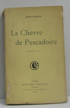 Seller image for La chvre de pescadoire for sale by crealivres