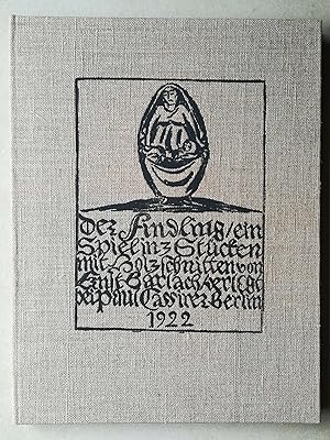 Der Findling. Ein Spiel in 3 Stücken mit Holzschnitten von Ernst Barlach.