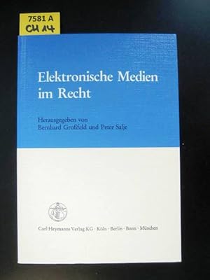 Seller image for Elektronische Medien im Recht. for sale by Augusta-Antiquariat GbR