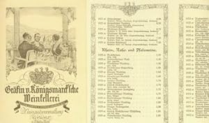 Seller image for Editha Grafin Von Konigsmarck Weintellerei. Weingutsverwaltung Koblen a Rhein und Mosel. for sale by Wittenborn Art Books