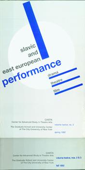 Seller image for Slavic And East European Performance. Vol. 12, no. 1 - 3, Spring & Fall 1992. for sale by Wittenborn Art Books