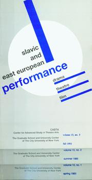 Seller image for Slavic And East European Performance. Vol. 13, no. 1 - 3, Spring, Summer & Fall 1993. for sale by Wittenborn Art Books