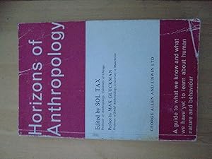 Seller image for Horizons of Anthropology for sale by El Pinarillo Books