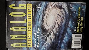 Image du vendeur pour Analog vol CXX no 11 (November 2000) - Swarming Korolev, Blood Oath, Check Flight, Dangling Conversations, Crow's Feat, Tired, Funny Furry Fellows, Kaddish for the Last Survivor. Starstruck mis en vente par El Pinarillo Books