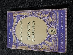 Seller image for Poesies Choisies for sale by El Pinarillo Books