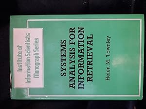 Seller image for Systems Analysis for Information Retrieval for sale by El Pinarillo Books