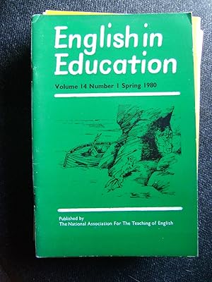 Imagen del vendedor de English in Education vol 14 No 1 (Spring 1980) a la venta por El Pinarillo Books