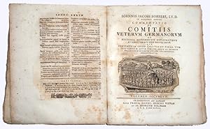 Commentatio de comitiis veterum Germanorum antiquis ex historia monimentis diplomatibus et script...