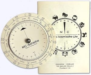 Bild des Verkufers fr MC - Die kosmische Uhr: MC-Scheibe und Vereinfachte MC-AS Tabelle zur kosmischen Uhr. zum Verkauf von Versandantiquariat Hans-Jrgen Lange