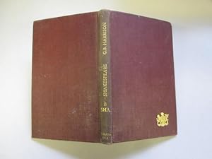 Seller image for Shakespeare (Benn's Essex Library, gen. ed. E. G. Hawke) for sale by Goldstone Rare Books