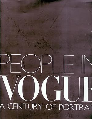 Immagine del venditore per People in Vogue A Century of Portraits venduto da Frank Hofmann