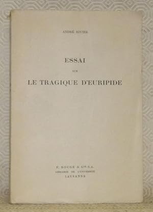 Bild des Verkufers fr Essai sur le tragique d'Euripide. zum Verkauf von Bouquinerie du Varis