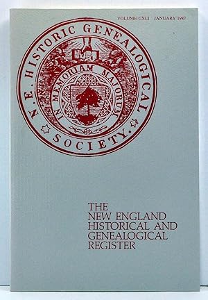 Bild des Verkufers fr The New England Historical and Genealogical Register, Volume 141 (January 1987) zum Verkauf von Cat's Cradle Books