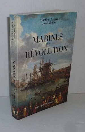 Imagen del vendedor de Marines et rvolution. ditions Ouest-France. 1988. a la venta por Mesnard - Comptoir du Livre Ancien